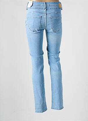 Jeans coupe slim stretch taille haute bleu TIFFOSI femme