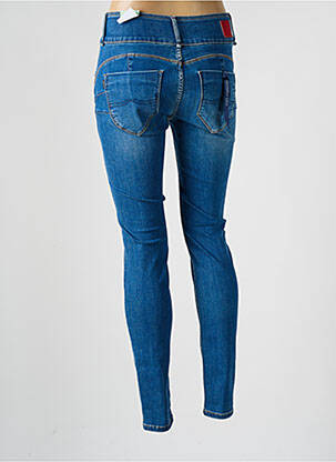 Jeans skinny taille haute taille haute bleu TIFFOSI femme