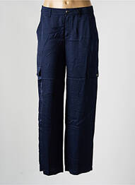 Pantalon cargo taille élastique taille normale bleu STREET ONE femme