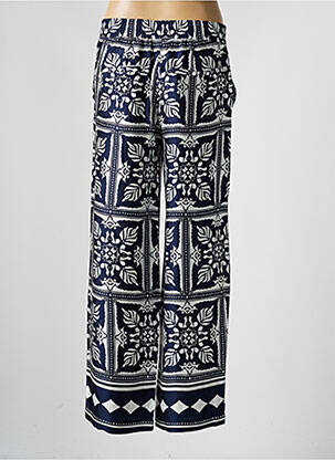 Pantalon droit taille élastique taille normale bleu STREET ONE femme