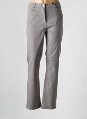 Jeans coupe slim gris JULIE GUERLANDE pour femme seconde vue