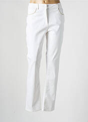 Pantalon droit blanc DIANE LAURY pour femme seconde vue