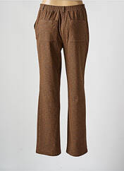 Pantalon droit marron DIANE LAURY pour femme seconde vue