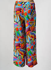 Pantalon droit orange MALOKA pour femme seconde vue