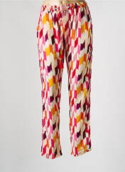 Pantalon droit rose PINK PLANET pour femme seconde vue