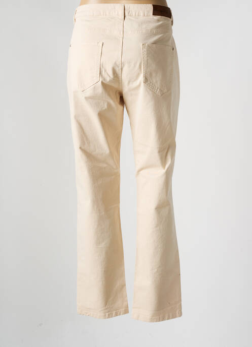 Jeans coupe slim beige TIFFOSI pour femme