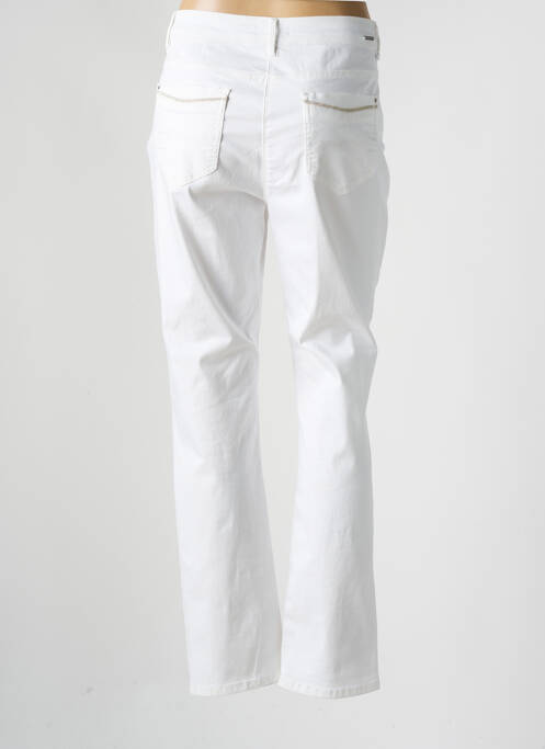 Pantalon droit blanc DIANE LAURY pour femme