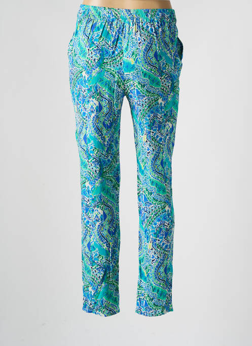 Pantalon slim bleu JULIE GUERLANDE pour femme