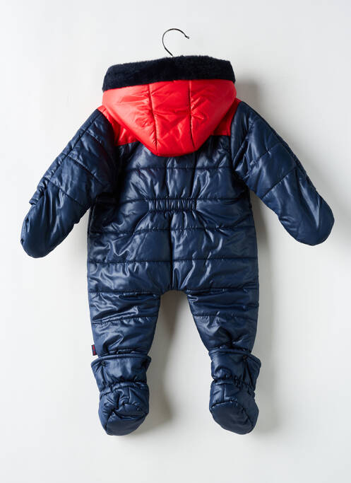 Combi-pantalon coupe cintrée manches longues bleu P'TIT BISOU garcon