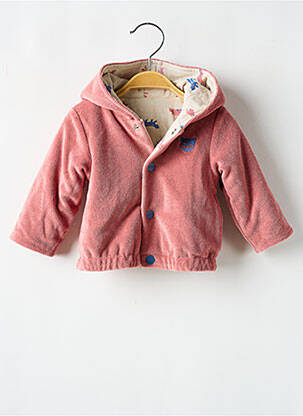 Blouson col rond rose MARESE fille