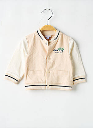 Veste casual manches longues beige P'TIT BISOU garcon
