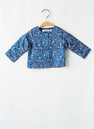 Veste casual col rond bleu MARESE fille