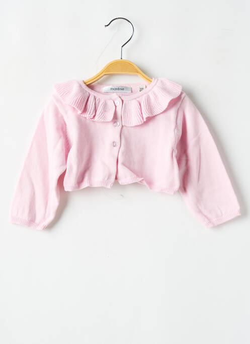 Boléro rose MARESE pour fille