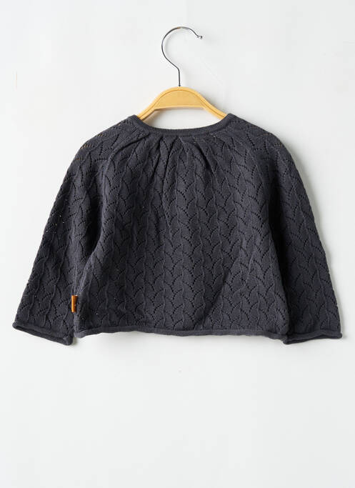 Gilet manches longues gris P'TIT BISOU fille