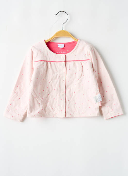 Veste casual rose P'TIT BISOU fille