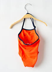 Maillot de bain 1 pièce orange LA VIE EST BELLE pour fille seconde vue