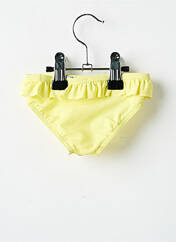 Bas de maillot de bain jaune LA VIE EST BELLE pour fille seconde vue