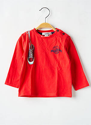 T-shirt manches longues manches longues rouge MARESE garcon