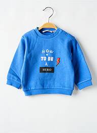 Sweat-shirt stretch manches longues bleu MARESE garcon