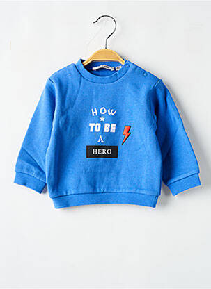 Sweat-shirt stretch manches longues bleu MARESE garcon