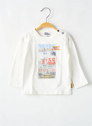 T-shirt manches longues manches longues beige NANO & NANETTE garcon
