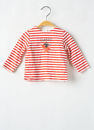 T-shirt manches longues manches longues rouge MARESE garcon