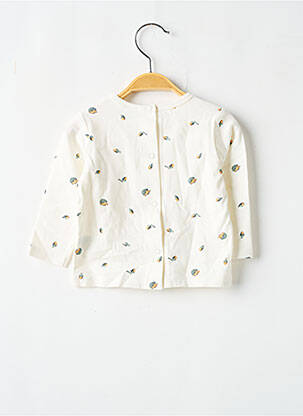 T-shirt manches longues manches longues beige P'TIT BISOU garcon