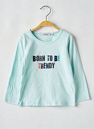 T-shirt manches longues manches longues bleu MARESE garcon