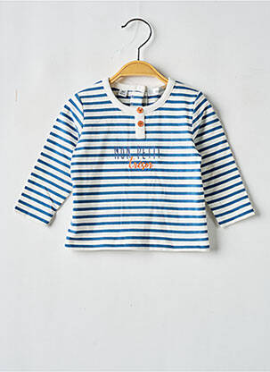 T-shirt manches longues manches longues bleu MARESE garcon