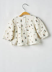 Blouse vert P'TIT BISOU pour fille seconde vue