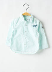 Chemise manches longues bleu MARESE pour garçon seconde vue