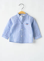 Chemise manches longues bleu MARESE pour garçon seconde vue