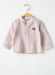 Chemise manches longues marron MARESE pour garçon seconde vue