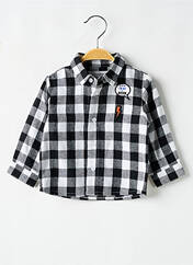 Chemise manches longues noir MARESE pour garçon seconde vue