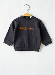 Sweat-shirt gris P'TIT BISOU pour garçon seconde vue