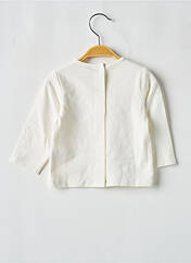 T-shirt beige P'TIT BISOU pour fille seconde vue