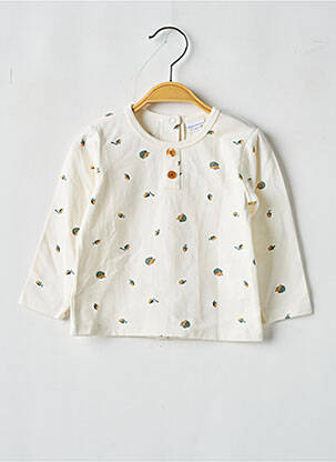 T-shirt beige P'TIT BISOU garçon