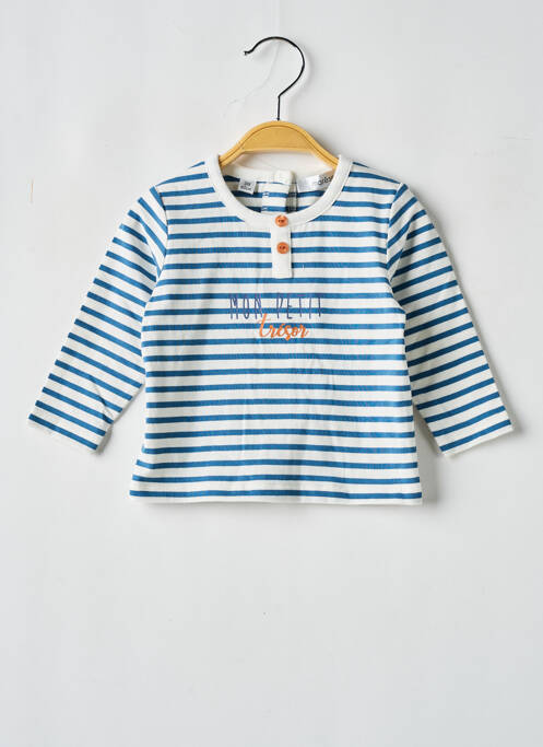 T-shirt manches longues manches longues bleu MARESE garcon