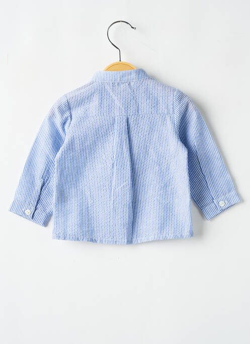 Chemise manches longues bleu MARESE pour garçon