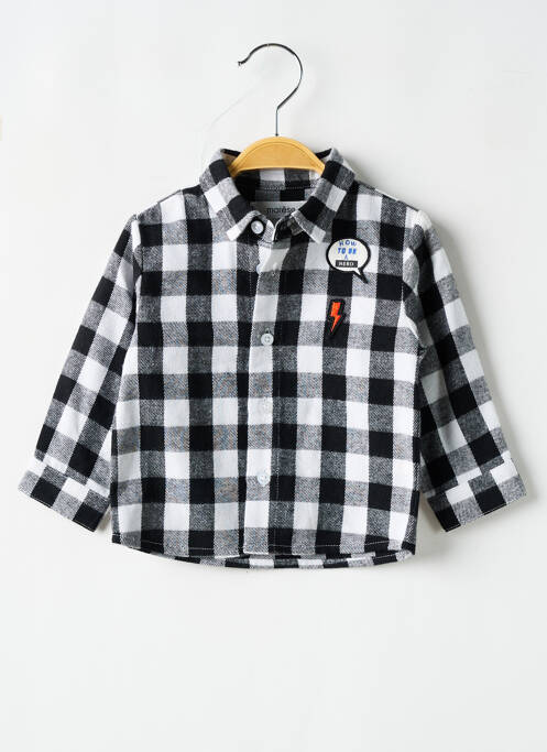 Chemise manches longues noir MARESE pour garçon