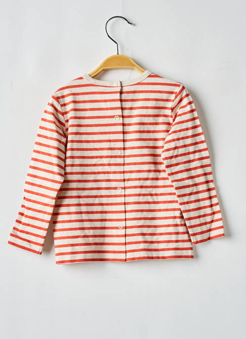 T-shirt orange P'TIT BISOU pour enfant