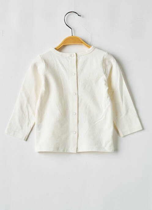 T-shirt beige P'TIT BISOU pour fille