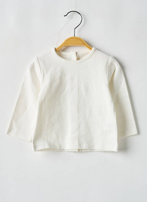 T-shirt beige P'TIT BISOU pour fille