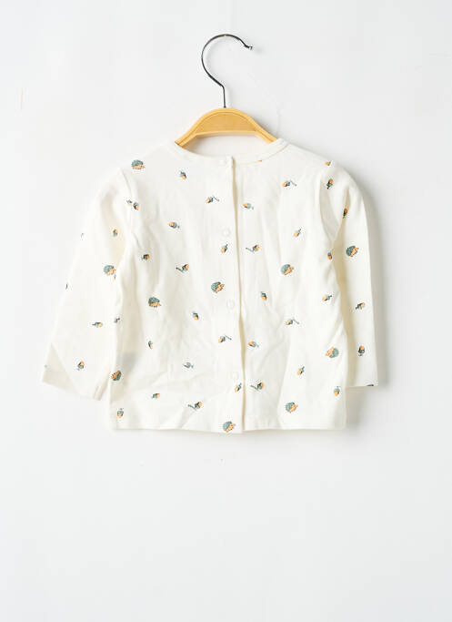 T-shirt beige P'TIT BISOU pour garçon