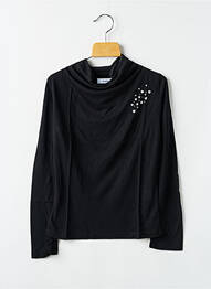 Top manches longues manches longues noir MARESE fille