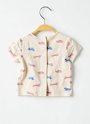 T-shirt coupe droite manches courtes beige MARESE garcon