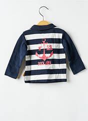 Polo bleu NANO & NANETTE pour garçon seconde vue