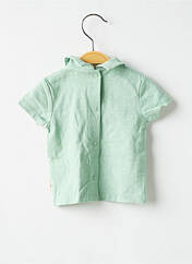 Polo vert P'TIT BISOU pour garçon seconde vue