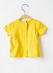 T-shirt jaune P'TIT BISOU pour garçon seconde vue