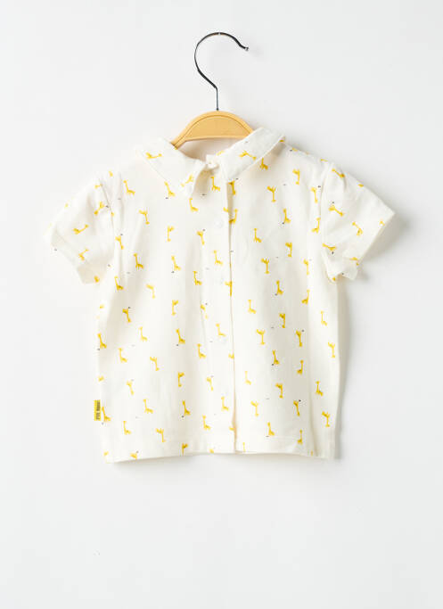 Polo beige P'TIT BISOU pour garçon